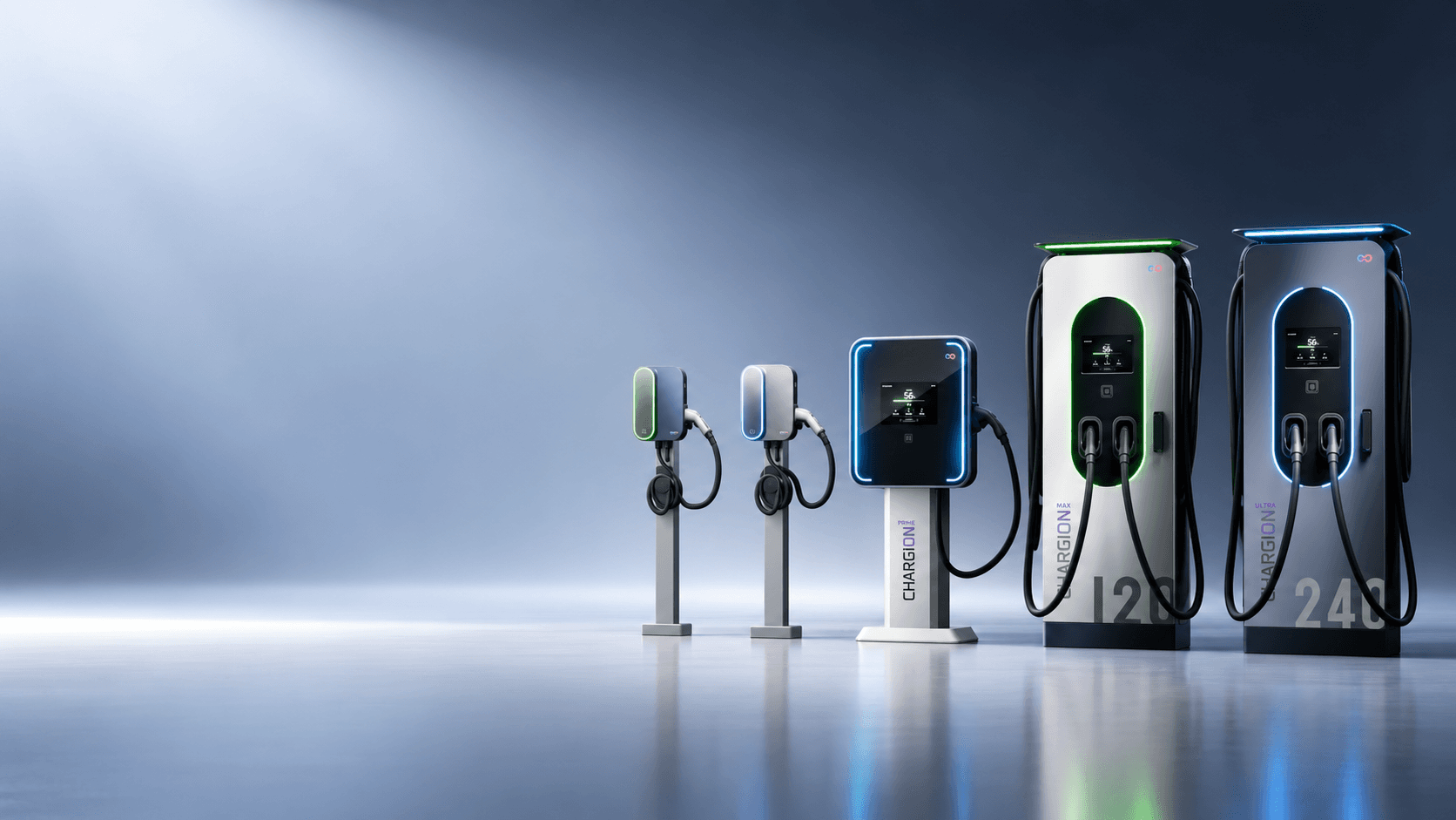 Chhabi charger line-up from Chargiq to Chargion 240